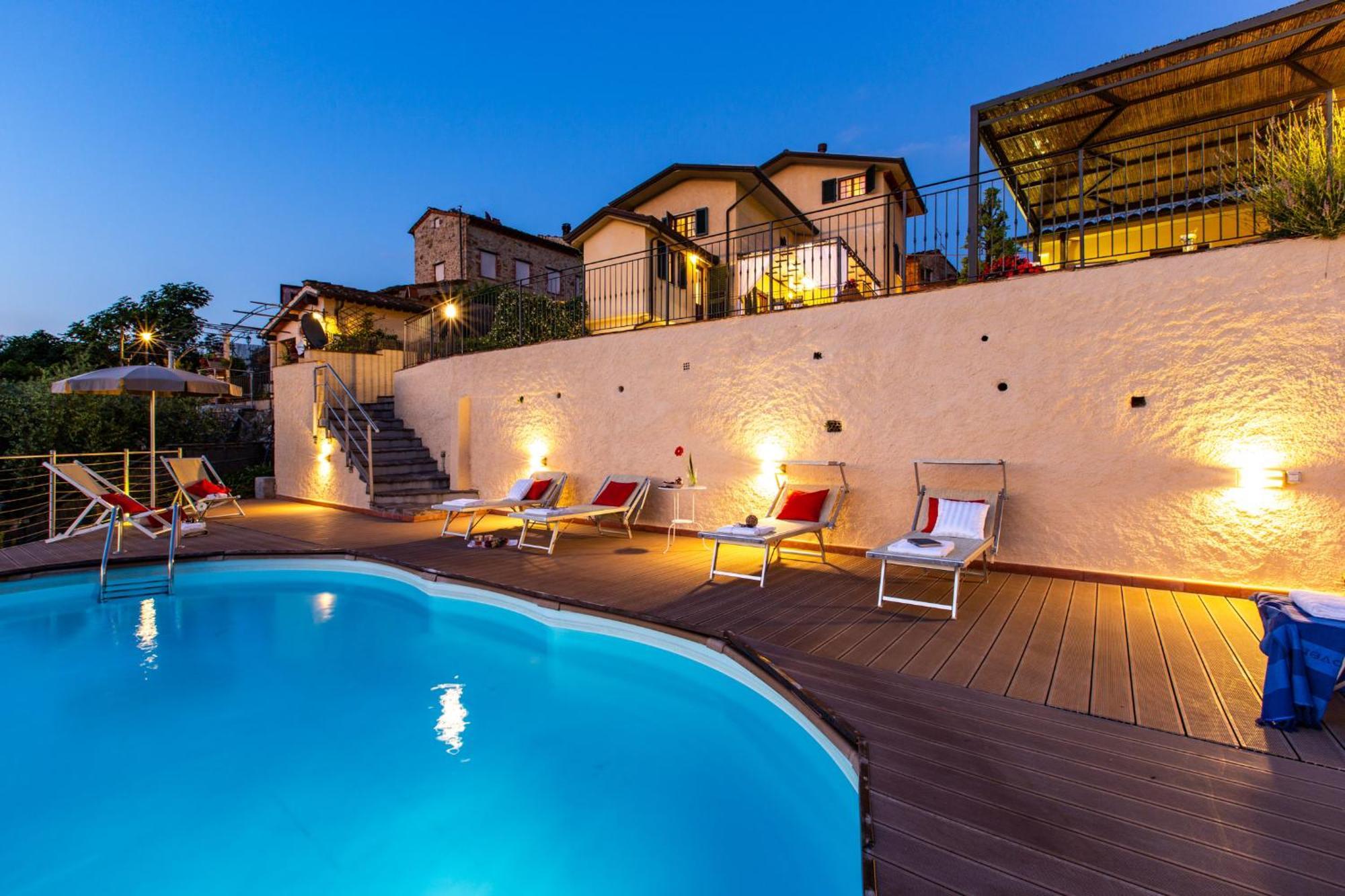 Villa Elena 9&1, Emma Villas Stiava Exteriör bild