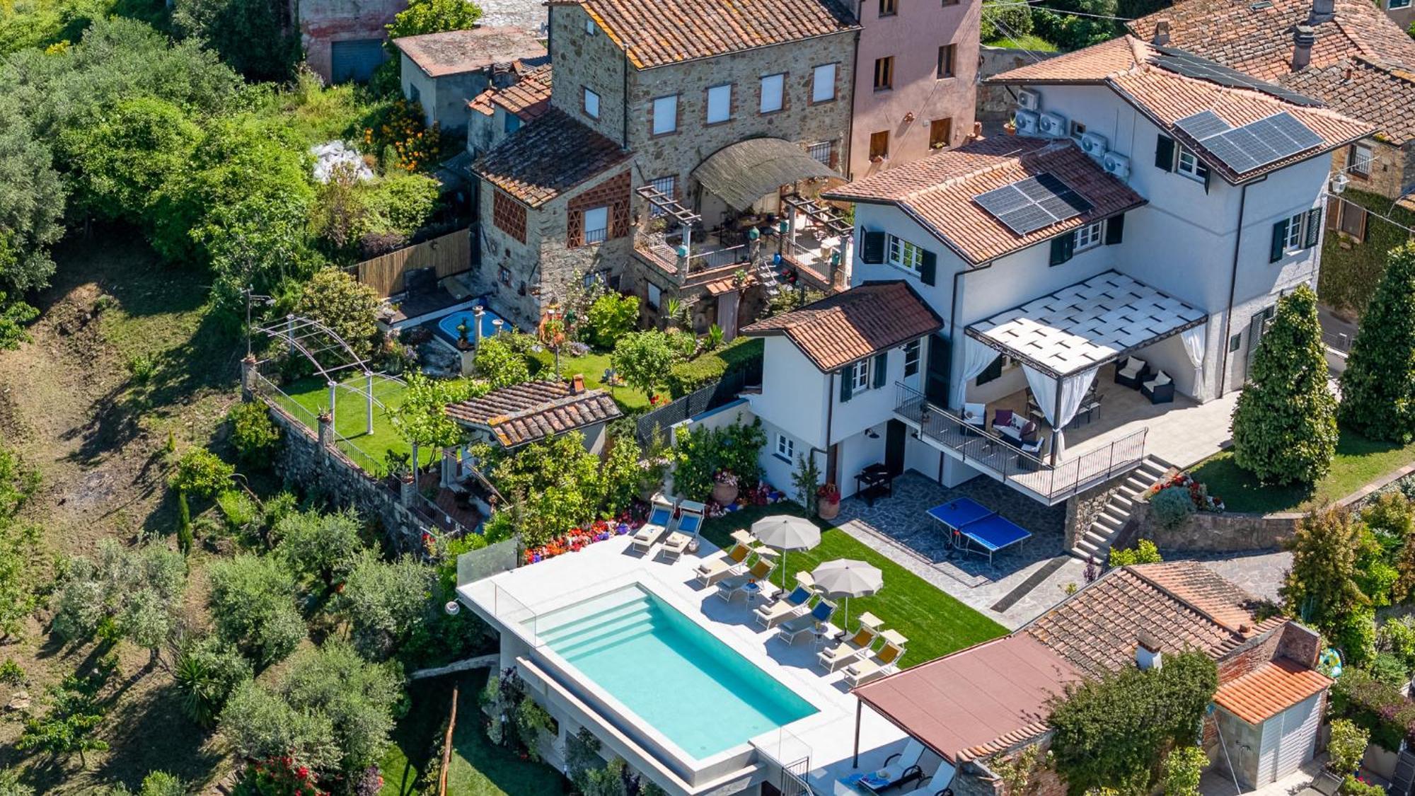 Villa Elena 9&1, Emma Villas Stiava Exteriör bild