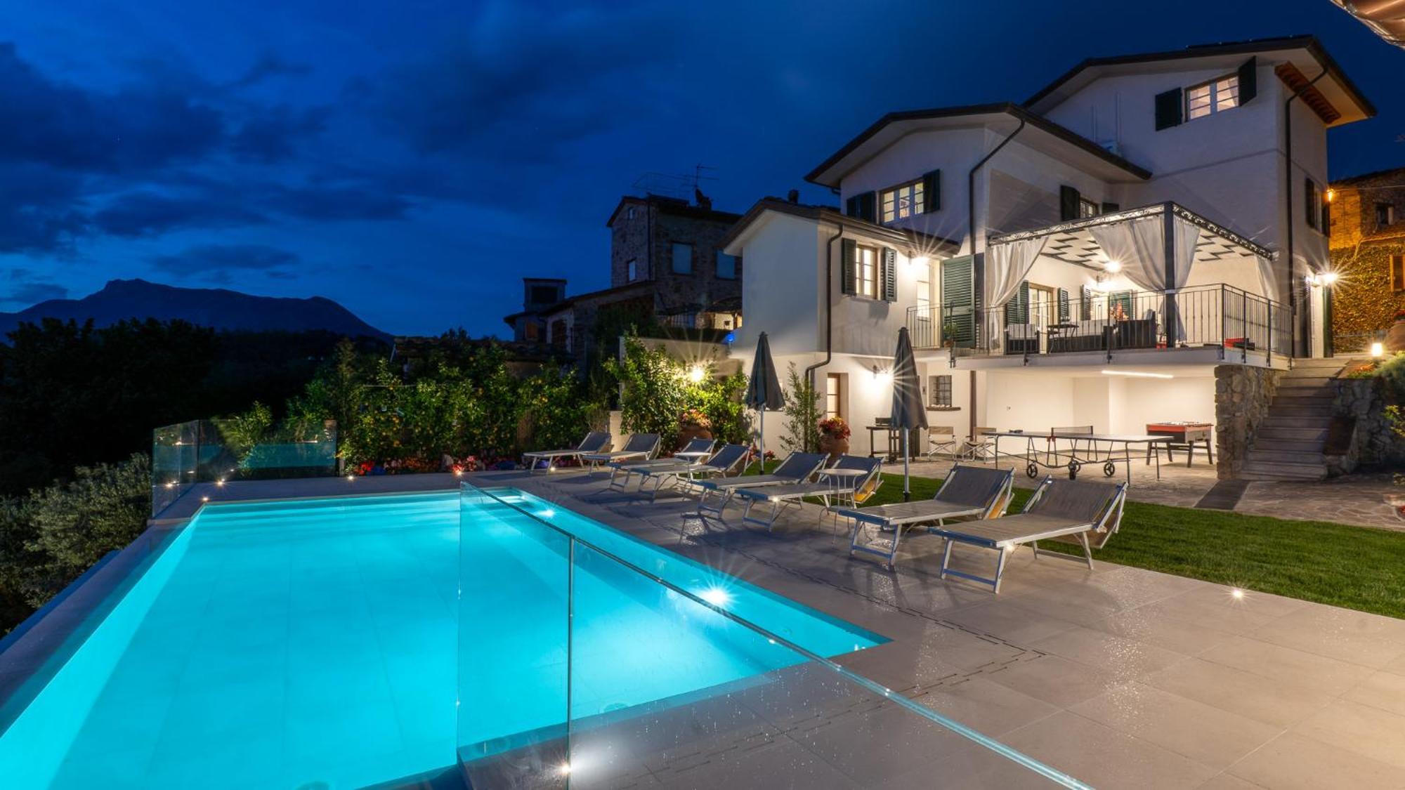 Villa Elena 9&1, Emma Villas Stiava Exteriör bild